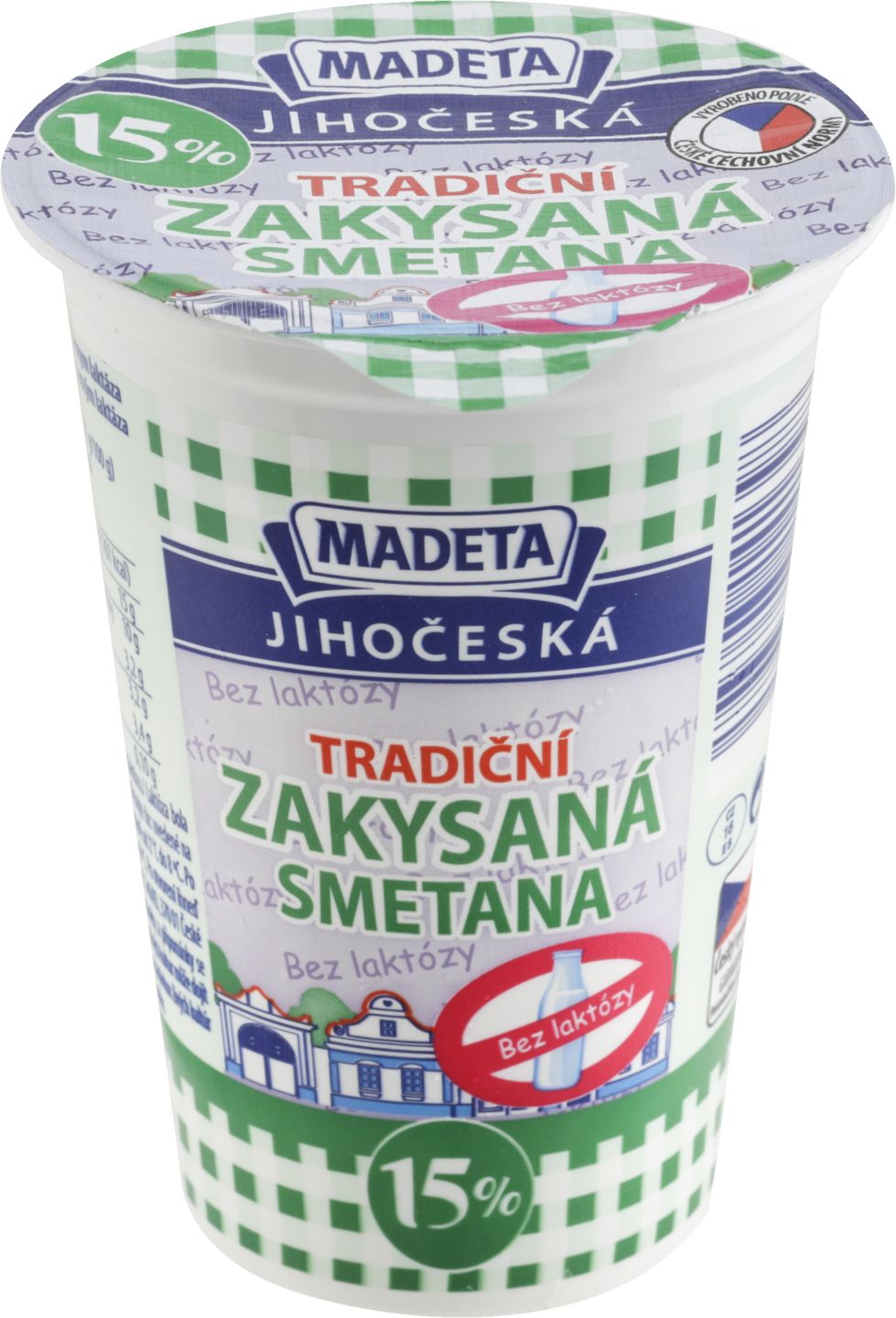 Madeta Tradiční zakysaná smetana
bez laktózy