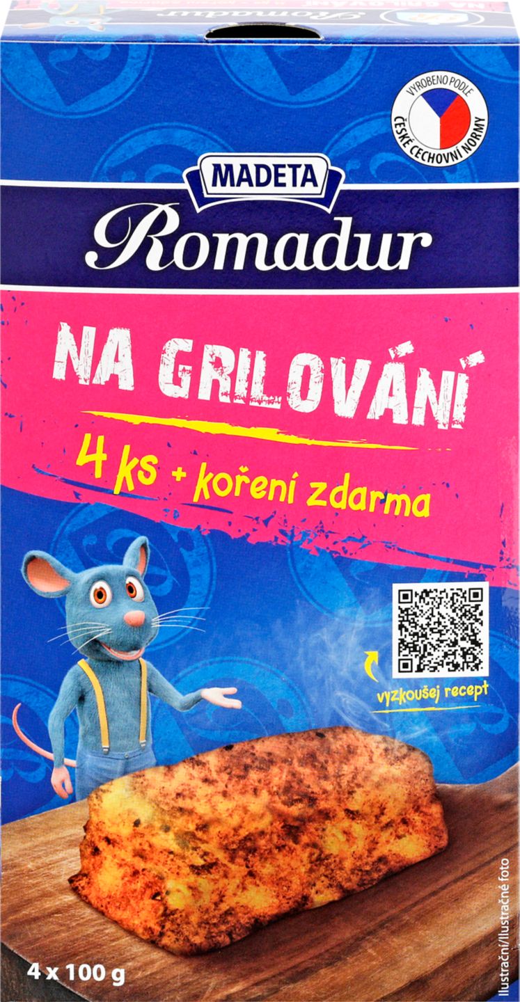 MADETA Romadur na gril
měkký zrající sýr