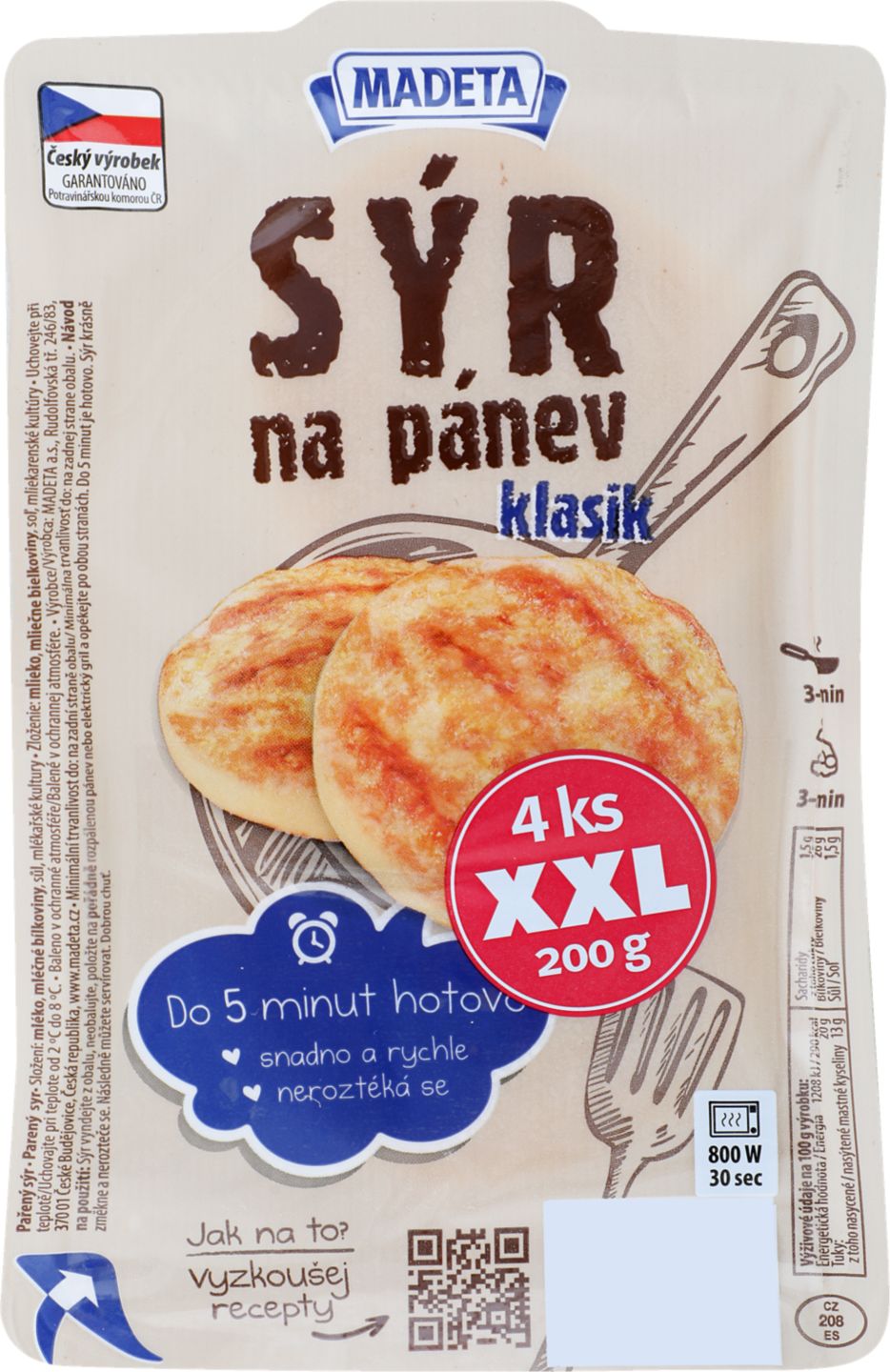 MADETA Syr na panvicu