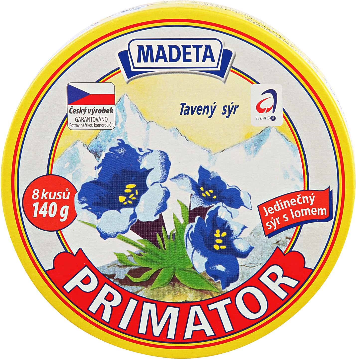 Madeta Primátor
Tavený sýr