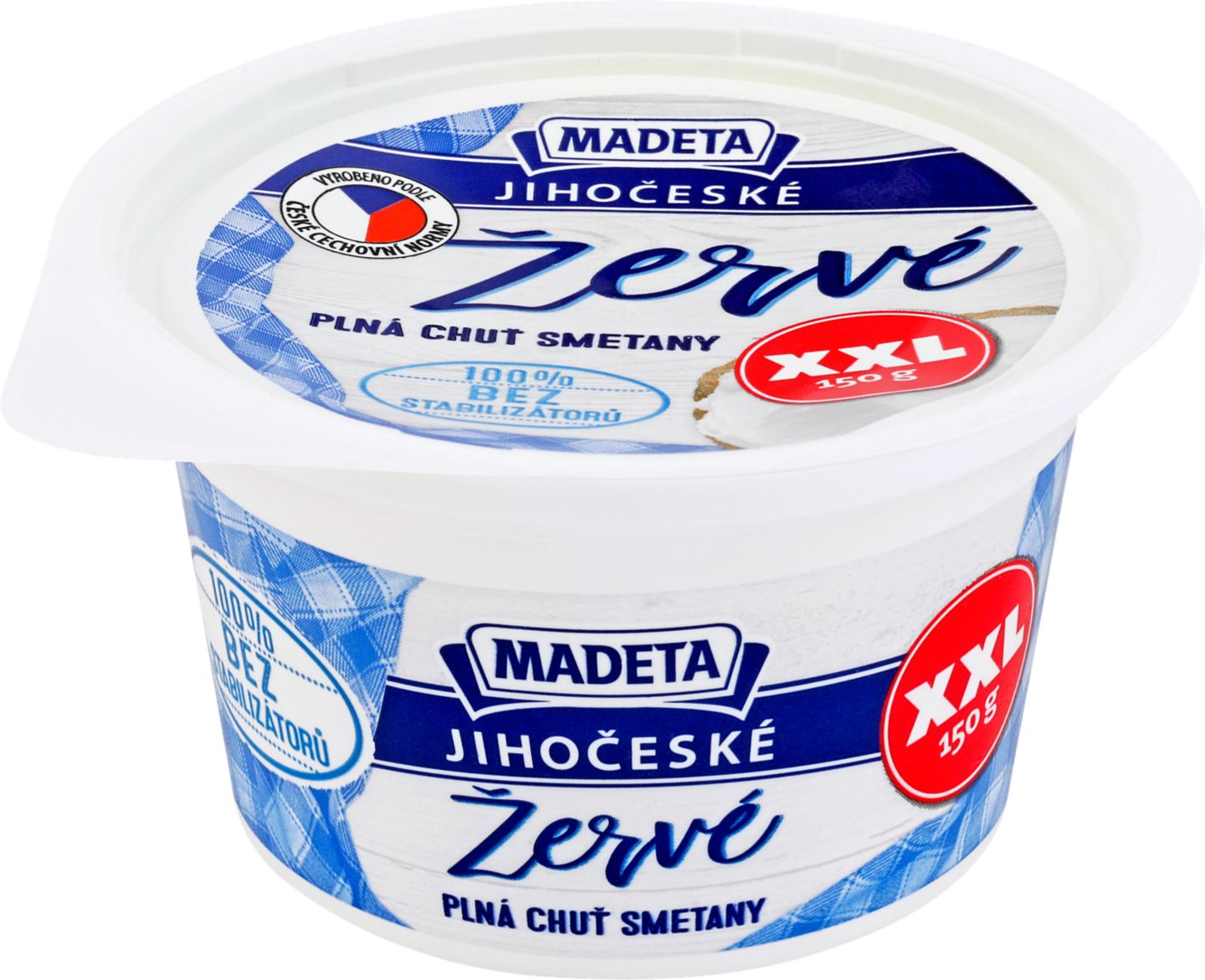 Madeta Jihočeské žervé
různé druhy