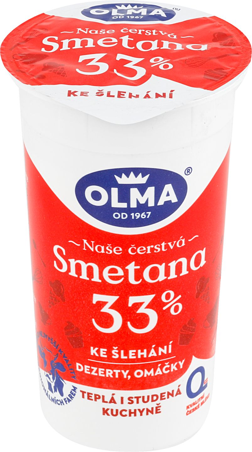 Olma Smetana ke šlehání 33 %