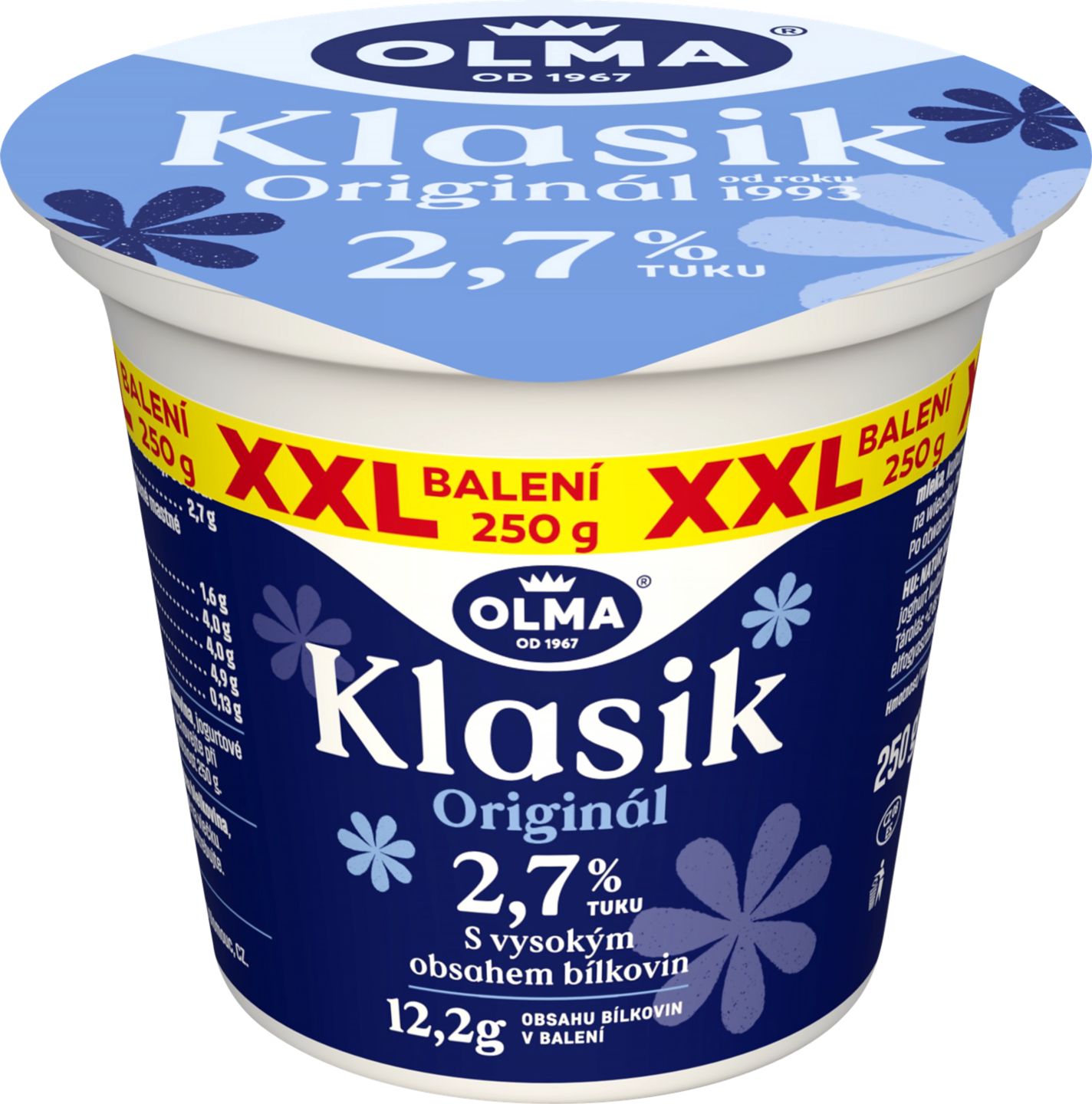 Olma Klasic
bílý jogurt XXL
