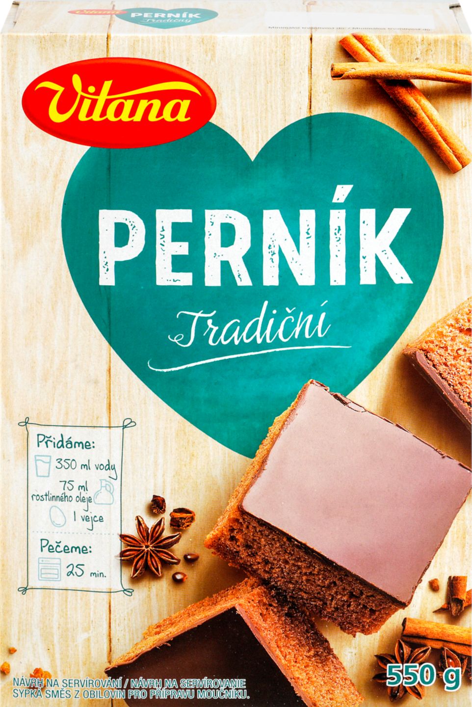 Vitana sypká směs
Perník