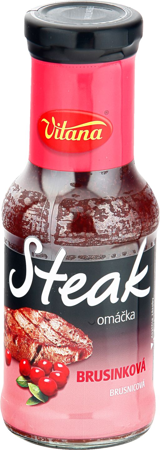 Vitana Steaková omáčka
brusinková