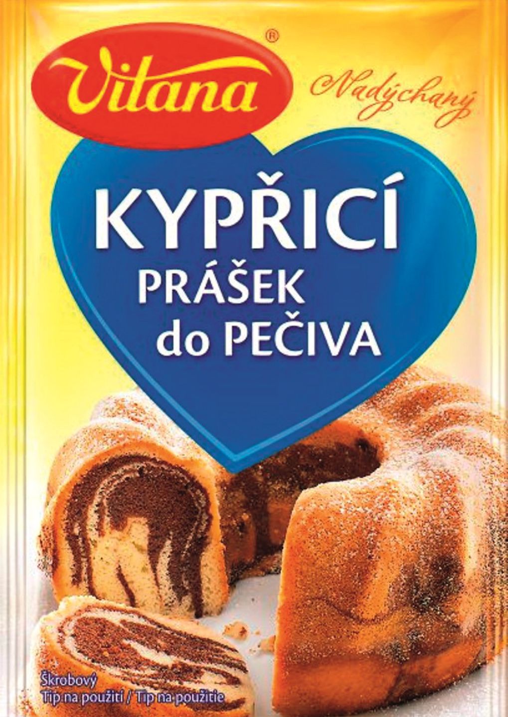 Vitana kypřící přášek
do pečiva