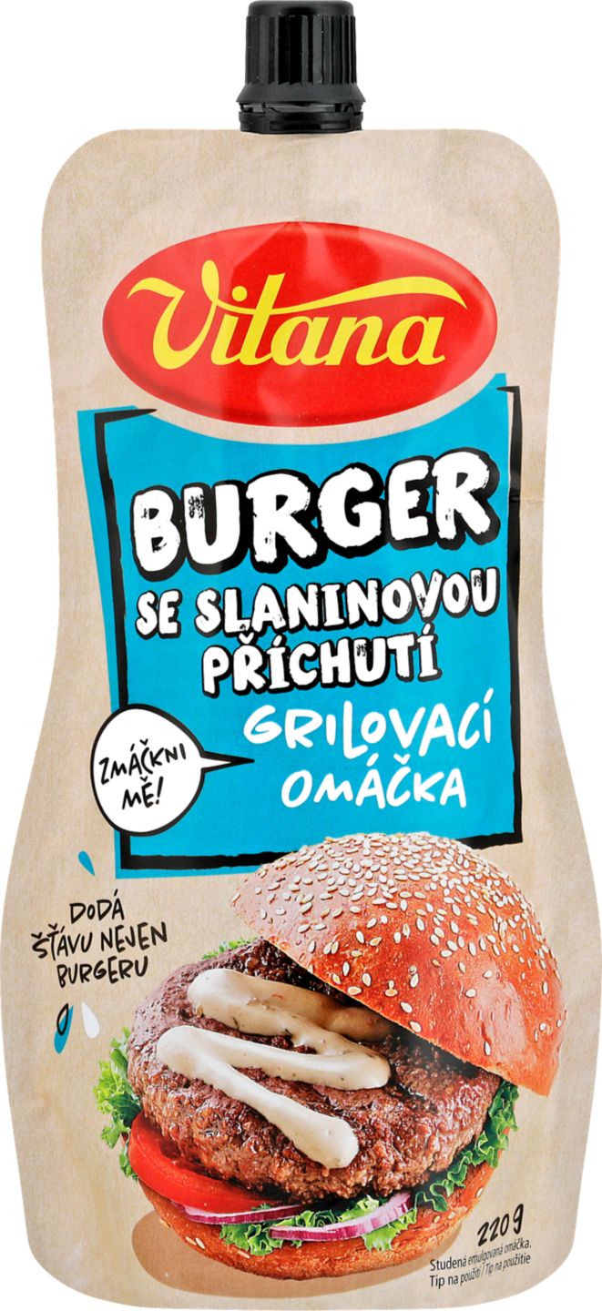 Vitana Burger omáčka
slaninová příchuť