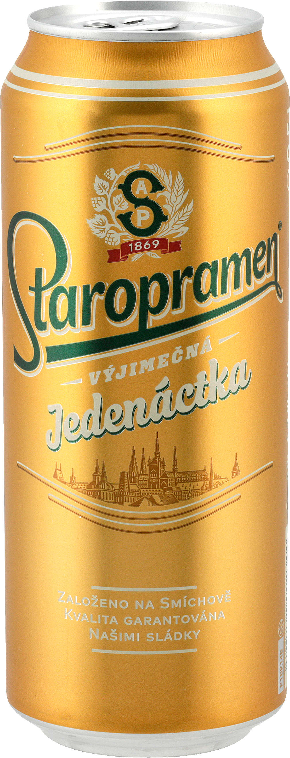 Zobrazit nabídku Staropramen Jedenáctka Pivo světlý ležák