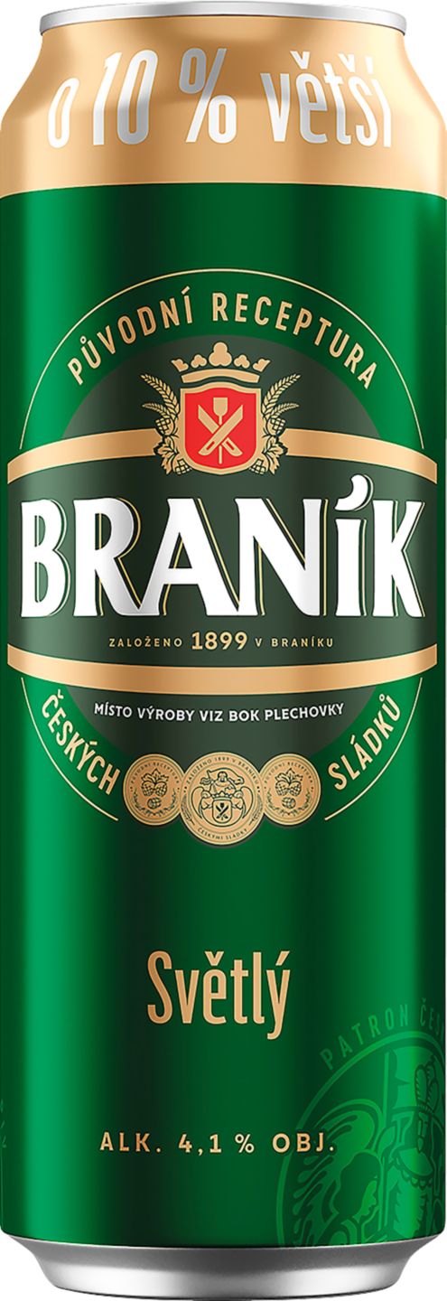 Braník Pivo
světlé výčepní