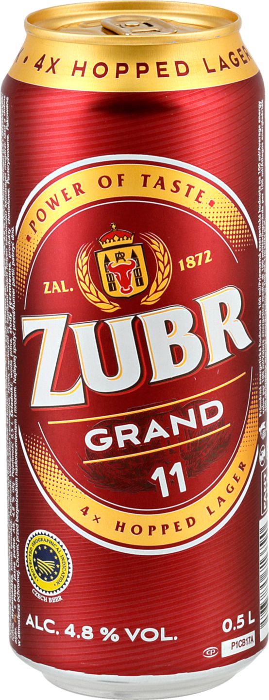 Zubr Grand Pivo
ležák 11°