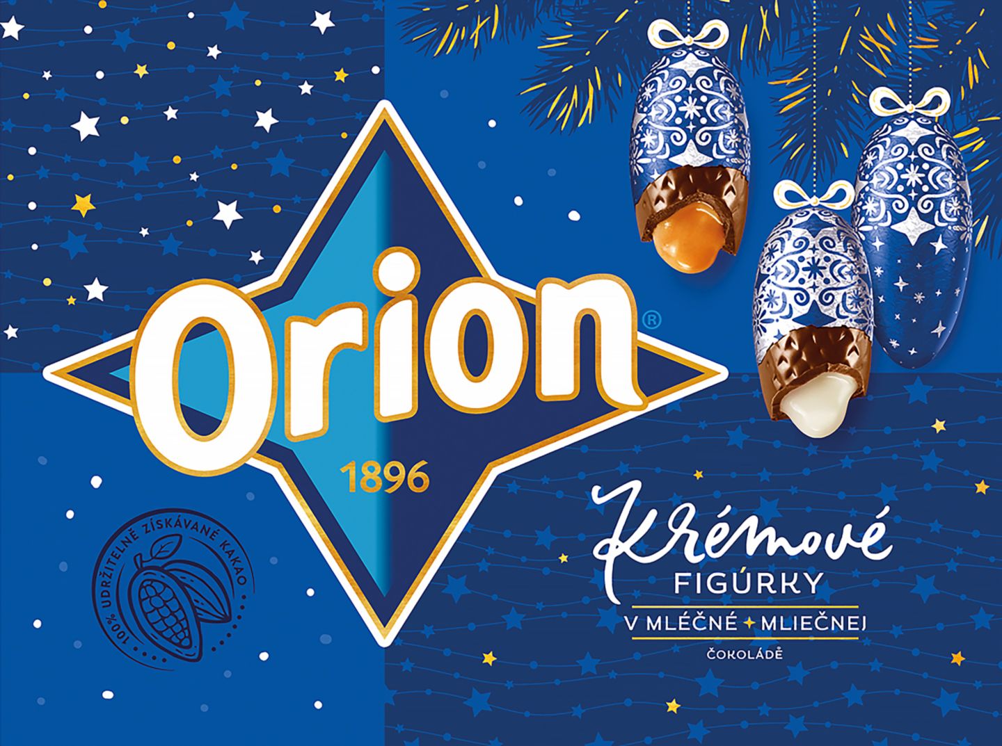 Orion Krémové figurky