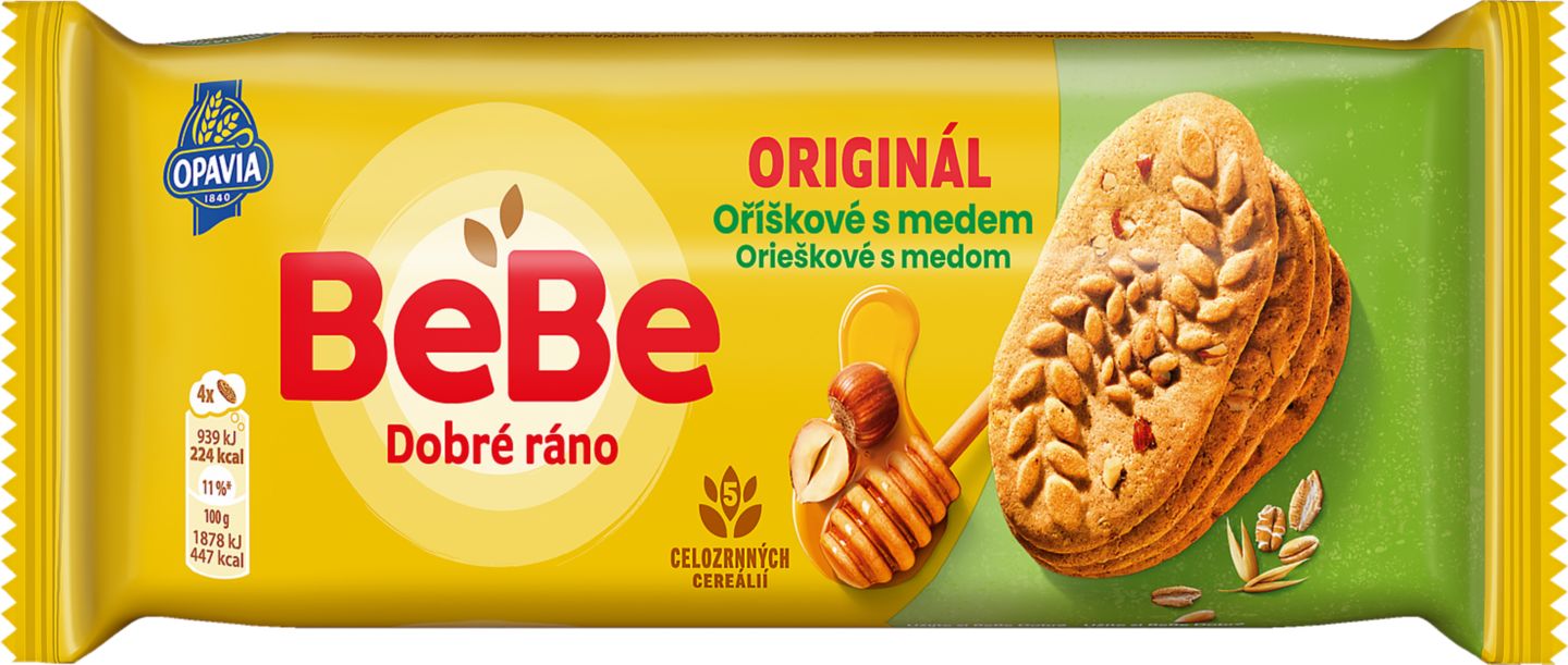 Opavia Bebe Dobré ráno Cereální sušenky
