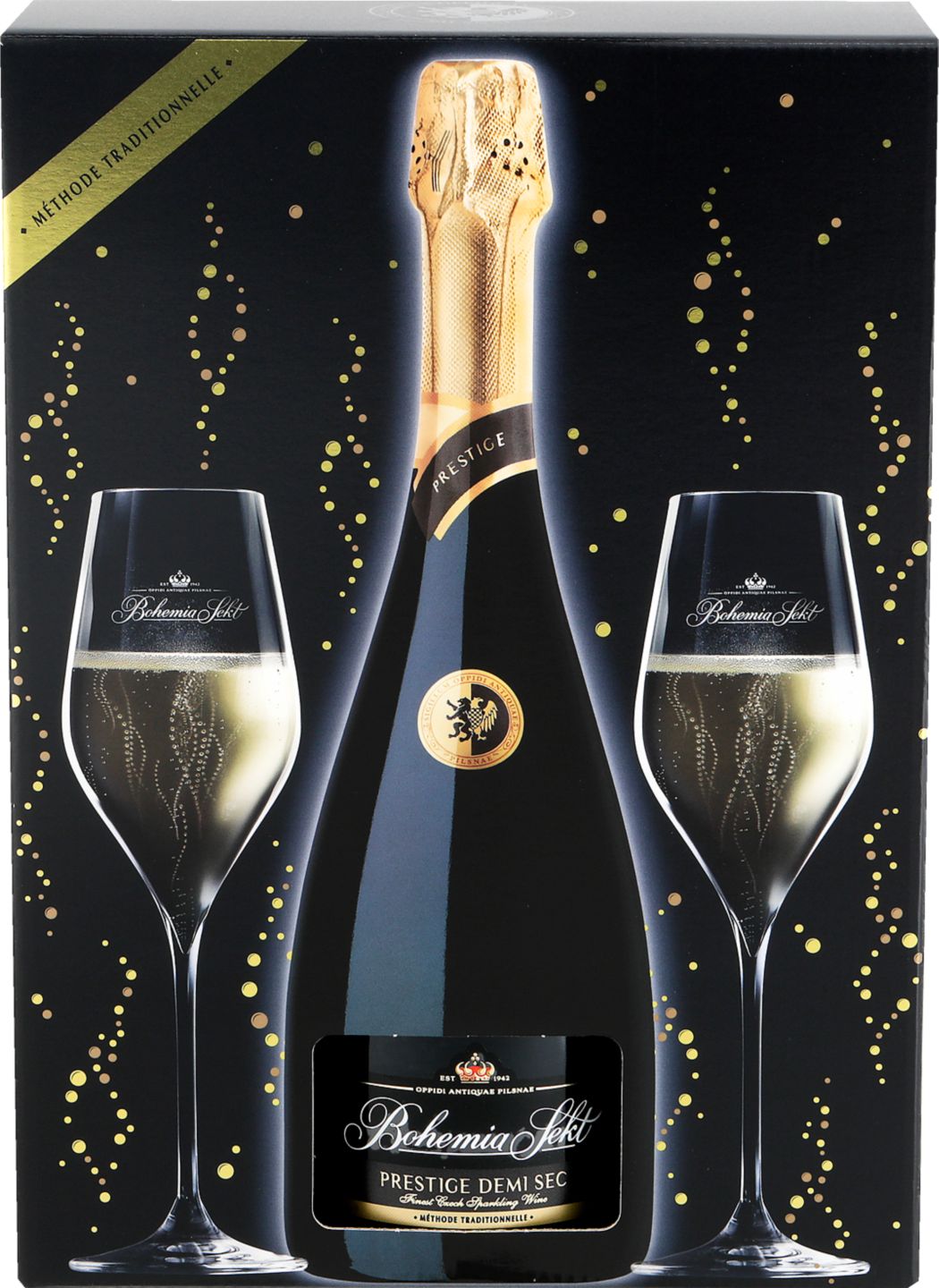 Bohemia sekt Prestige Šumivé víno
dárkové balení