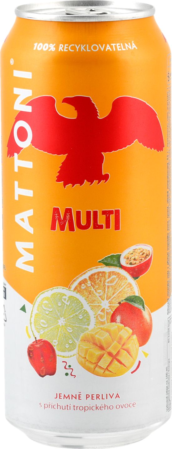 Mattoni Minerální voda
ochucená