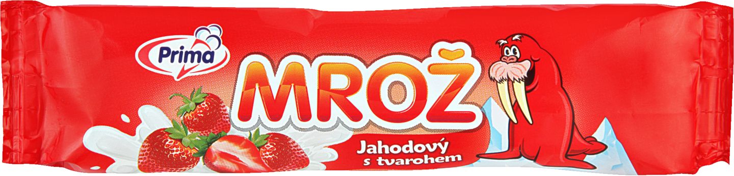 Mrož Zmrzlina
jahodová s tvarohem