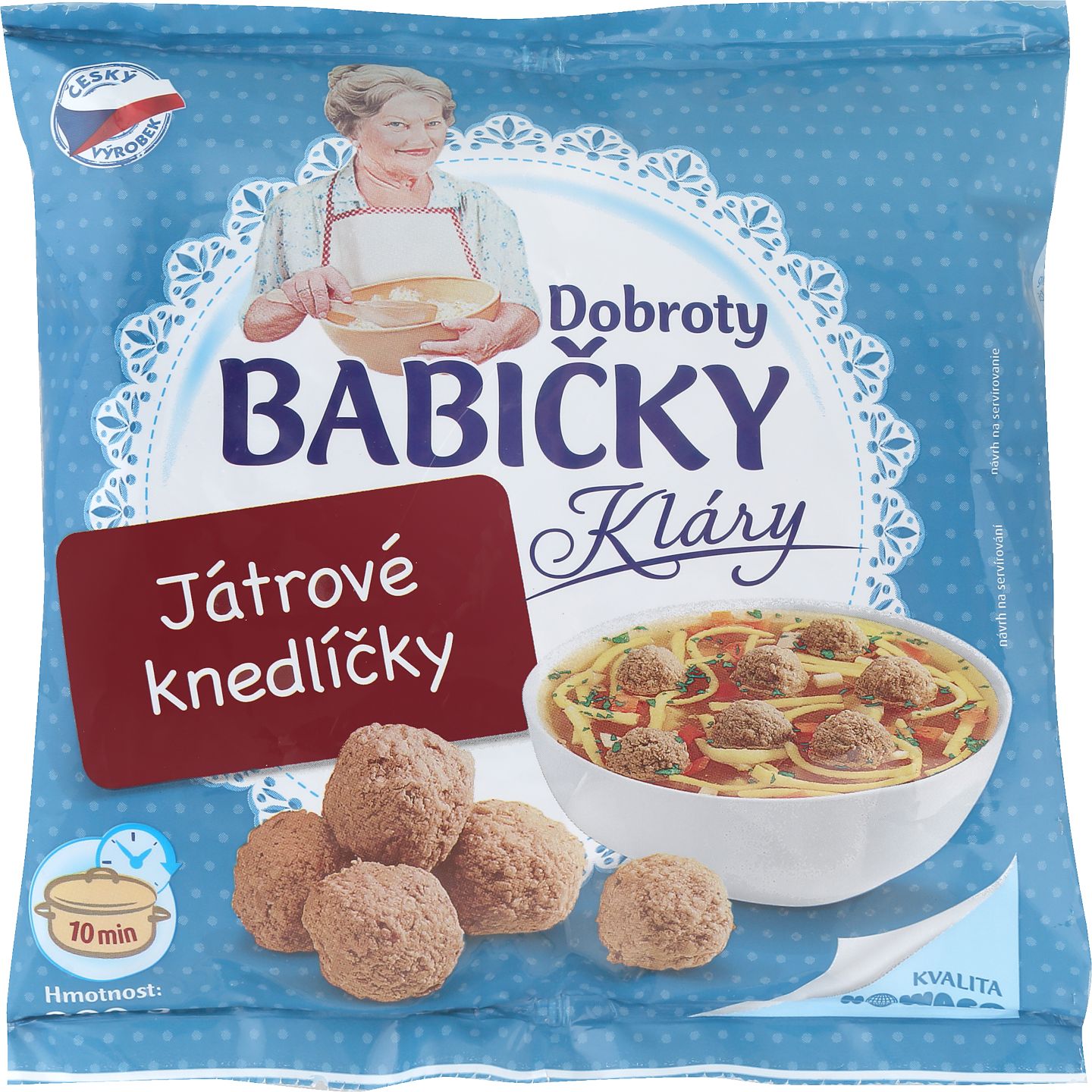 Dobroty Babičky Kláry Pečeňové knedličky