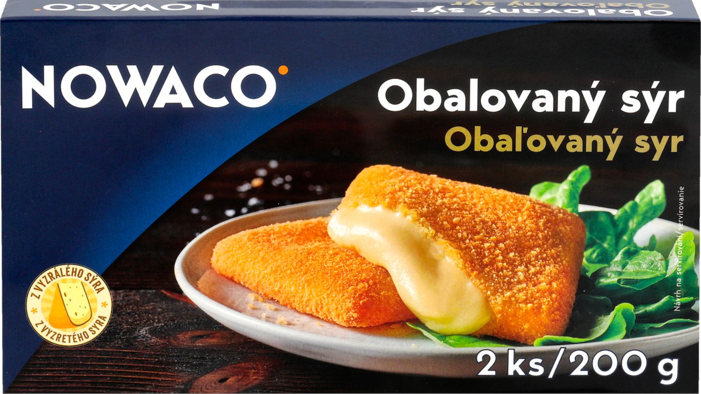 Nowaco Obalovaný sýr