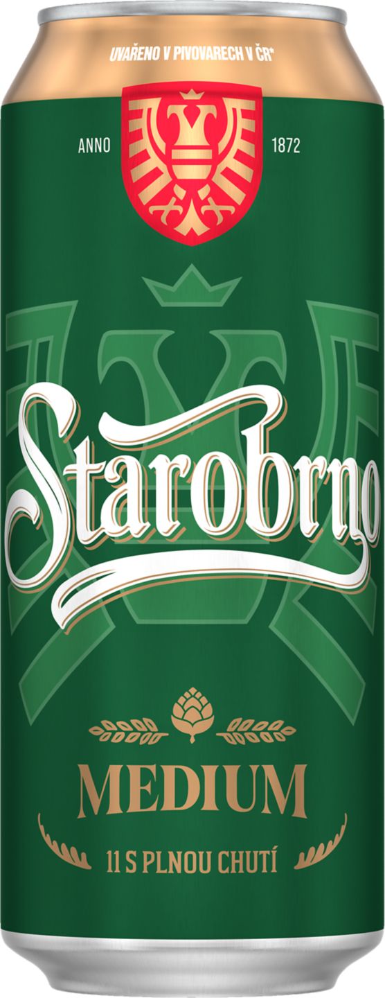 Starobrno Medium Pivo
světlý ležák