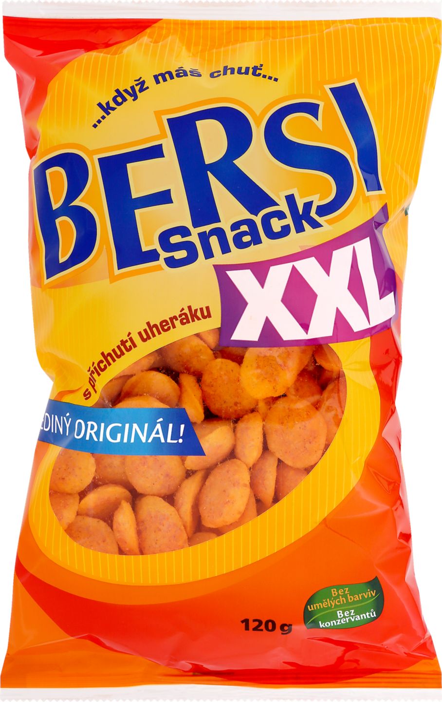 Bersi Snack
s příchutí uherák