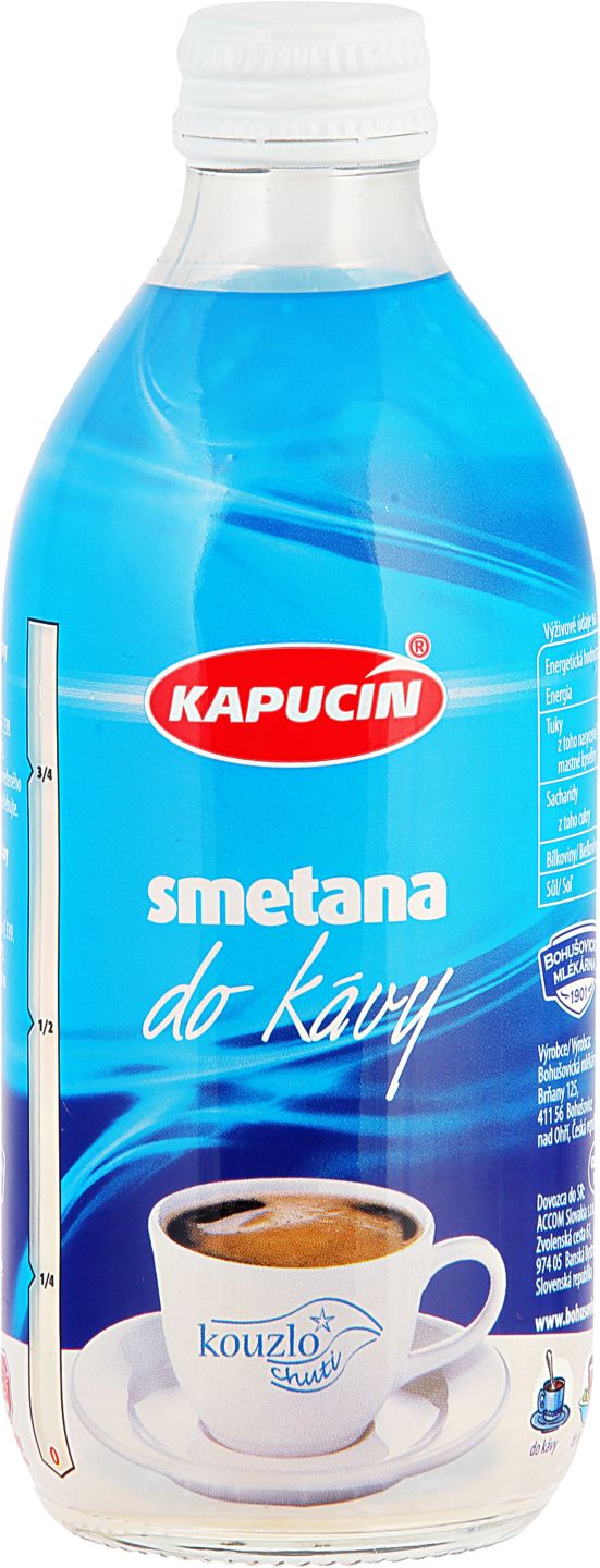 Kapucín Smetana do kávy