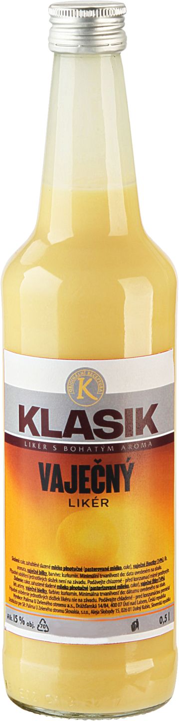 Klasik Vaječný likér
15%