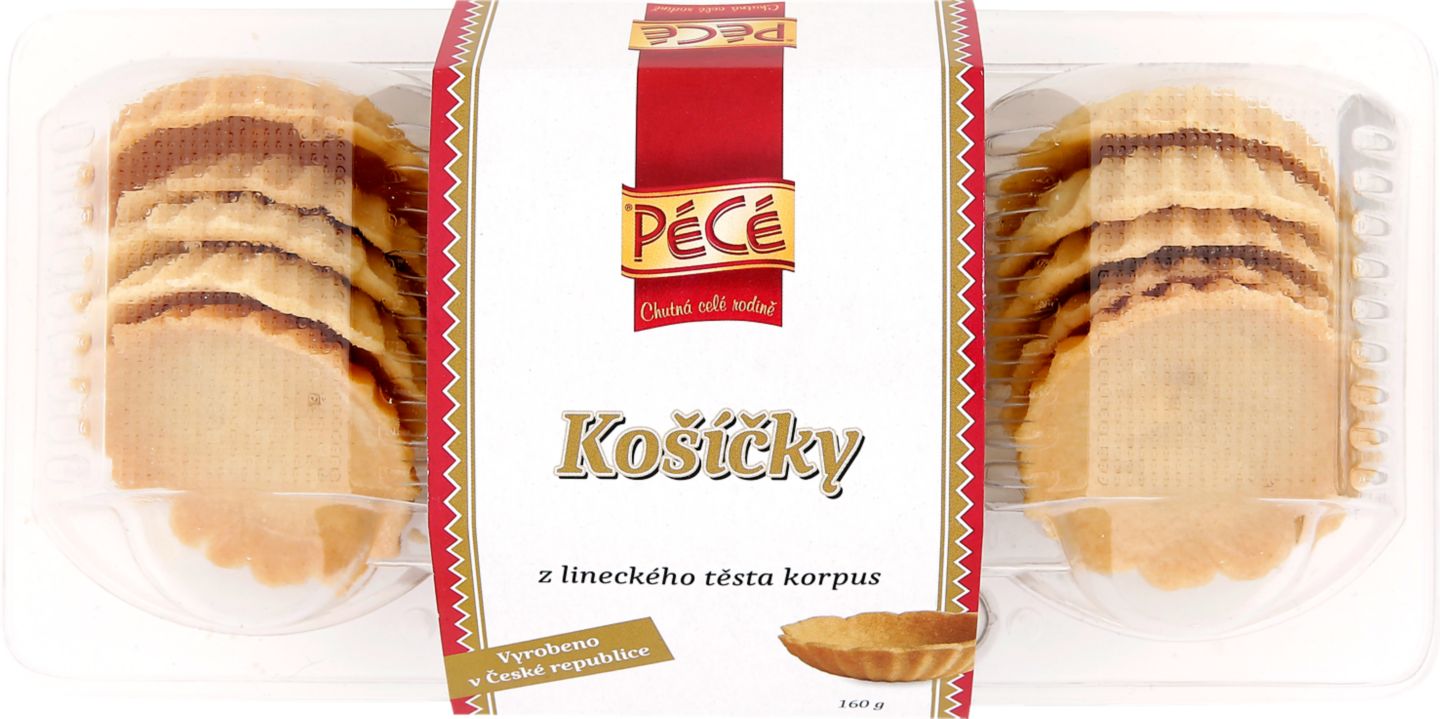 Pé-Cé Náchod Košíčky z lineckého těsta