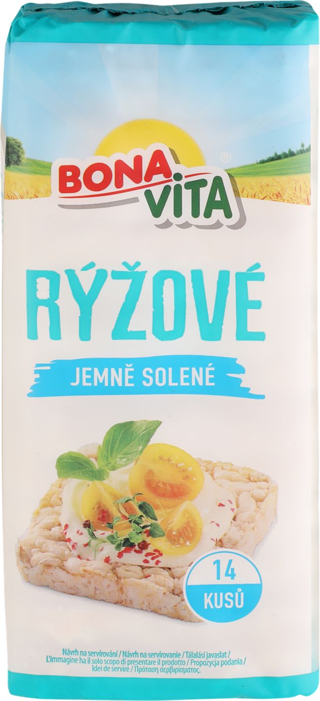 Bonavita Active Celozrnné chlebíčky
ryžové jemne solené