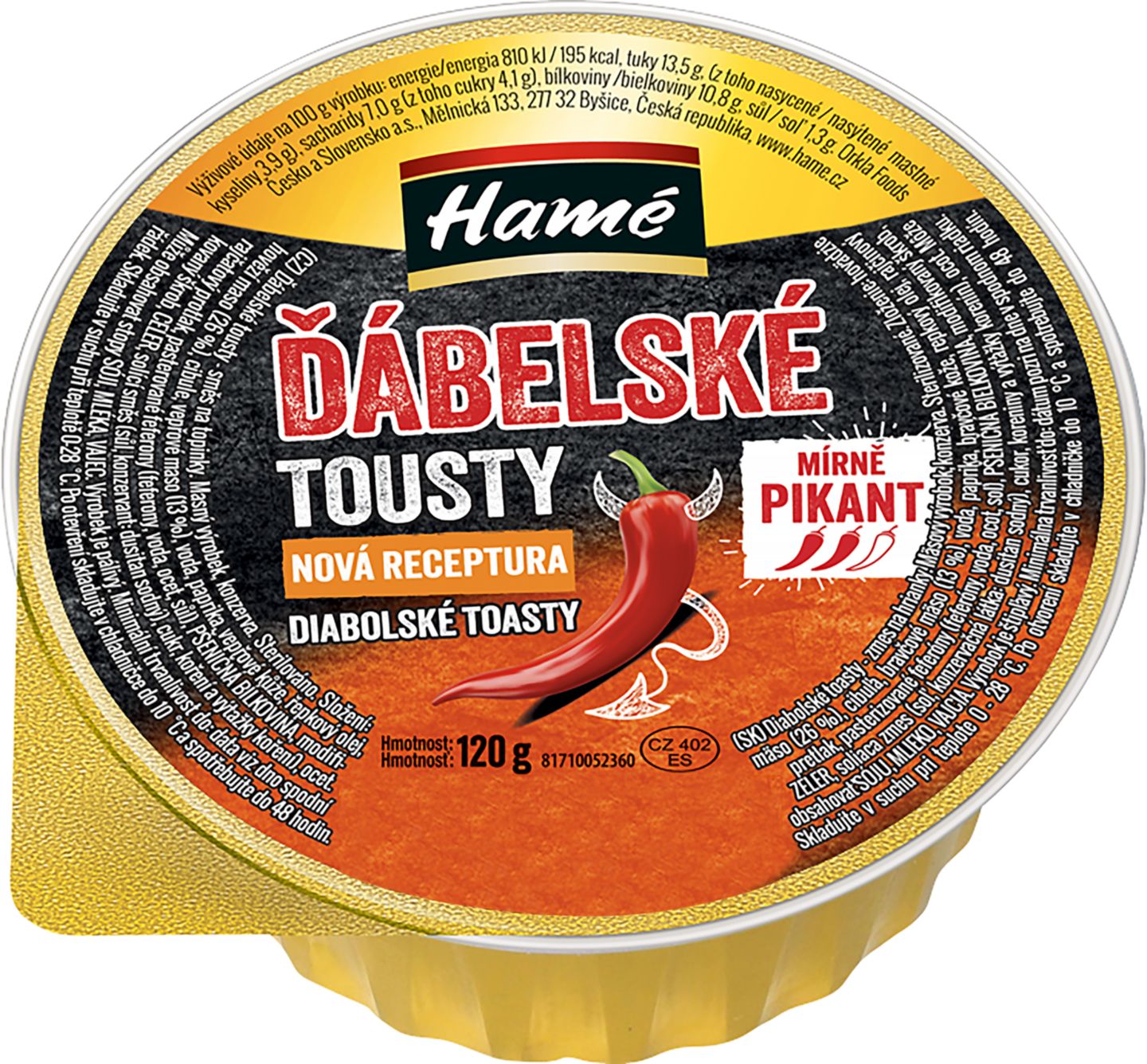 Hamé Ďábelské tousty