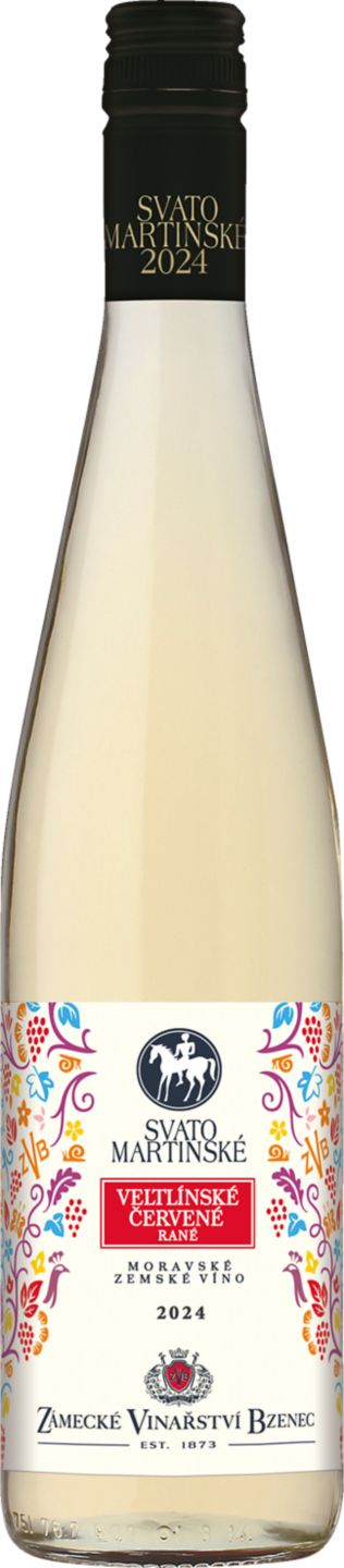 Zámecké vinařství Bzenec Svatomartinské
moravské zemské víno
