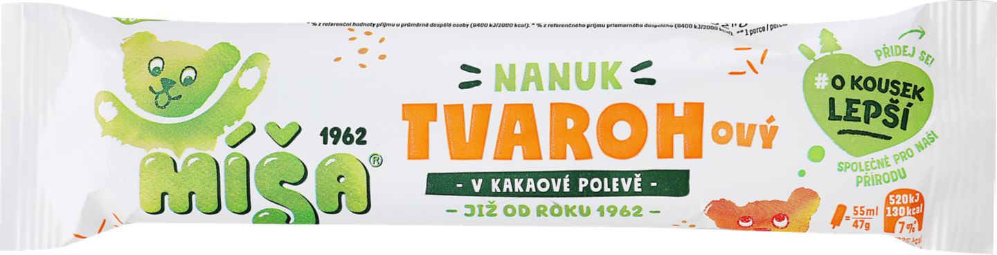 Míša mrazený krém tvarohový
