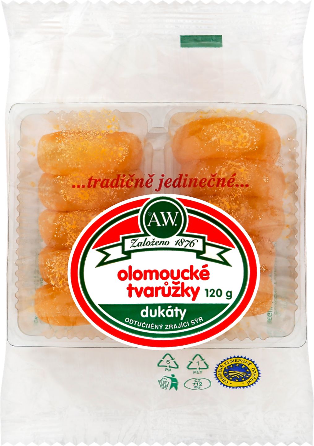 A.W.Loštice Olomoucké tvarůžky
Dukáty