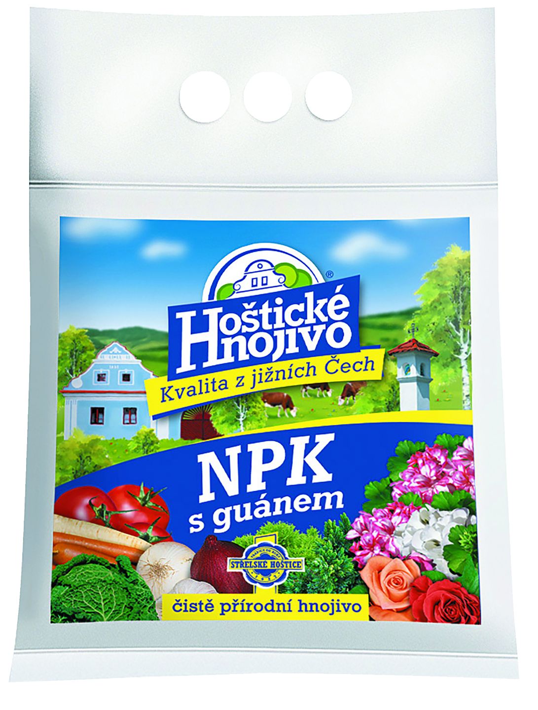 Hoštické hnojivo NPK s guánem
2,5 kg