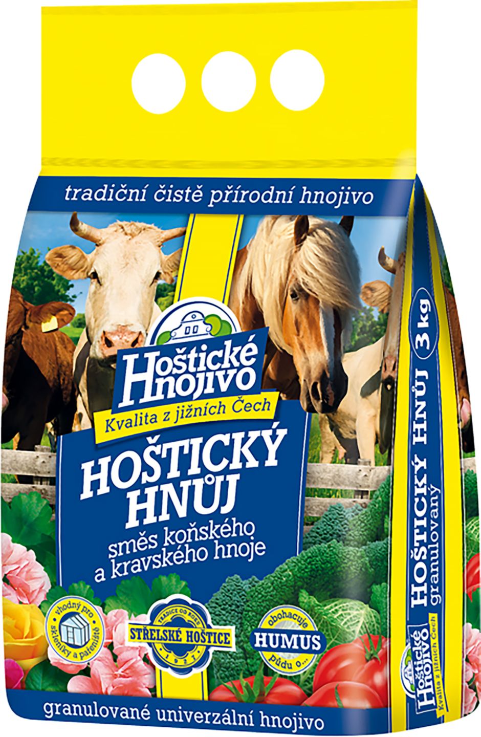 Hoštický hnůj 3 kg