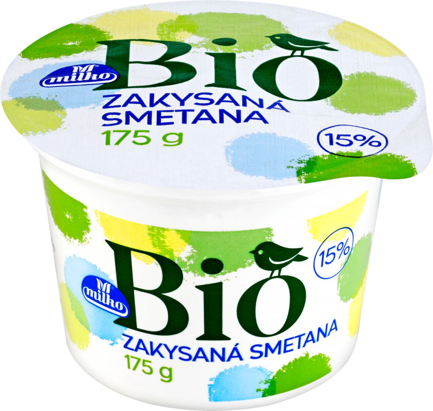 Milko Bio zakysaná smetana
tuk 15 %