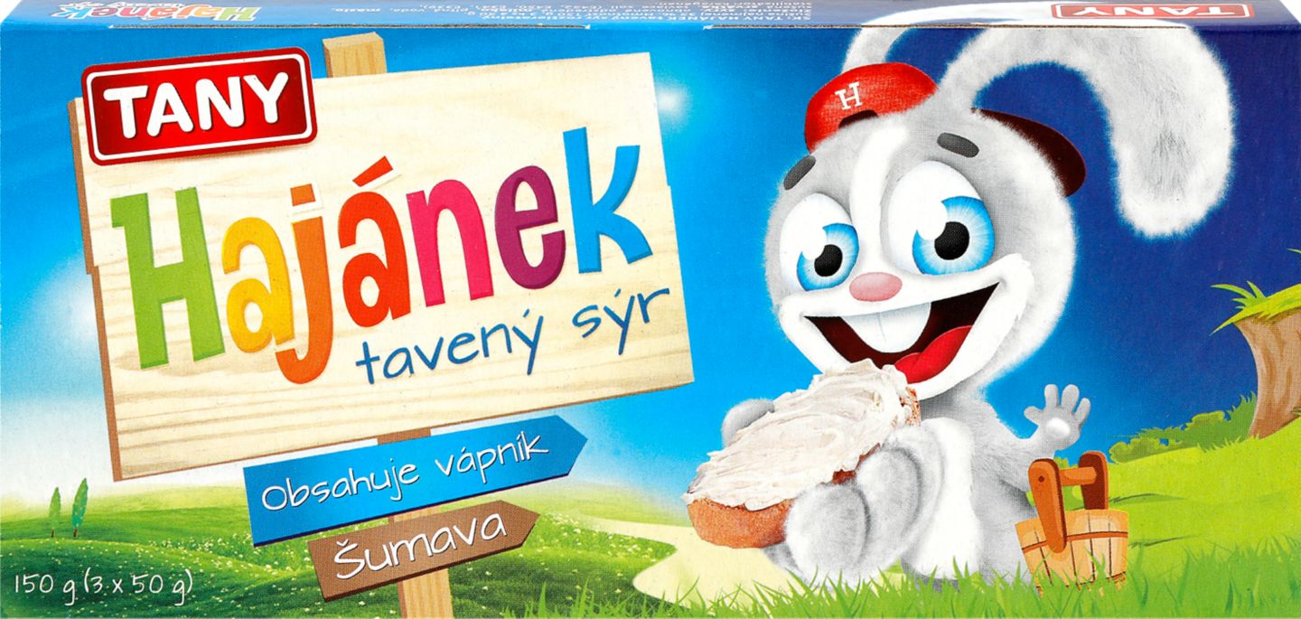 Hajánek tavený sýr
