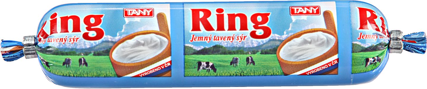TANY Ring Tavený sýr
natur