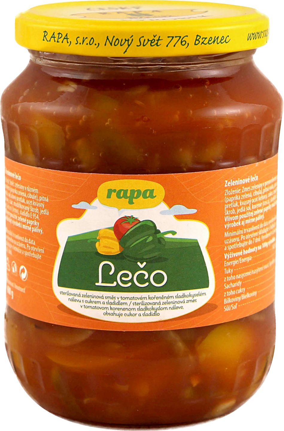 Rapa Zeleninové lečo