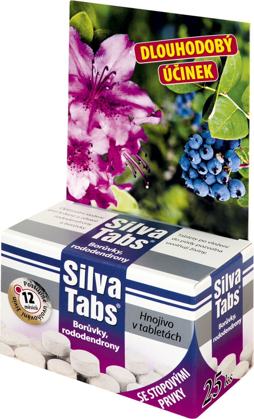SILVA TABS Borůvky a rododendrony
hnojivo ve formě tablet