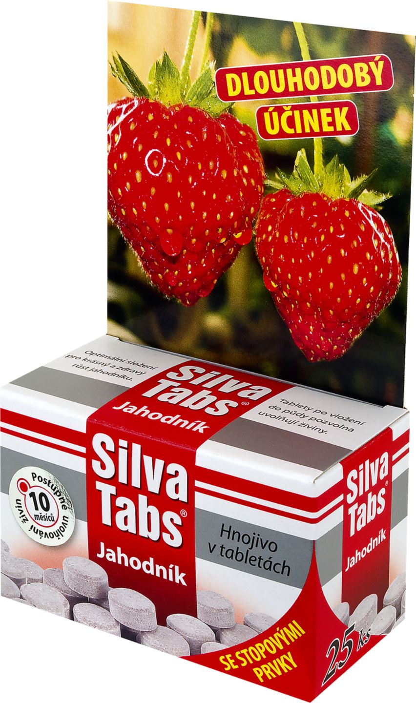 SILVA TABS Jahodník
ve formě tablet
