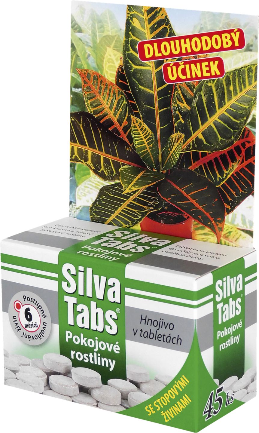 SILVA TABS Pokojové rostilny
hnojivo ve formě tablet