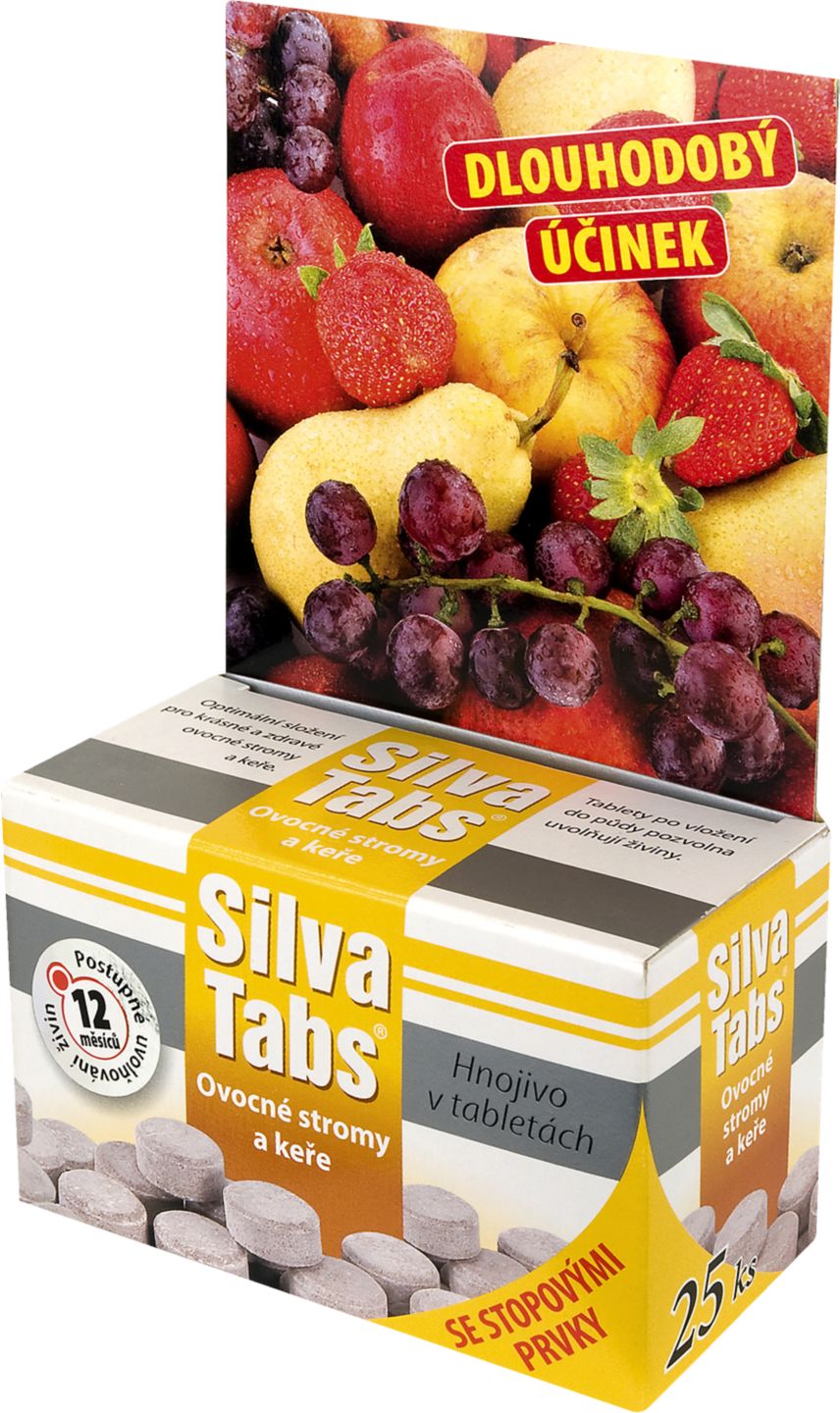 SILVA TABS Ovocné stromy a keře
hnojivo ve formě tablet