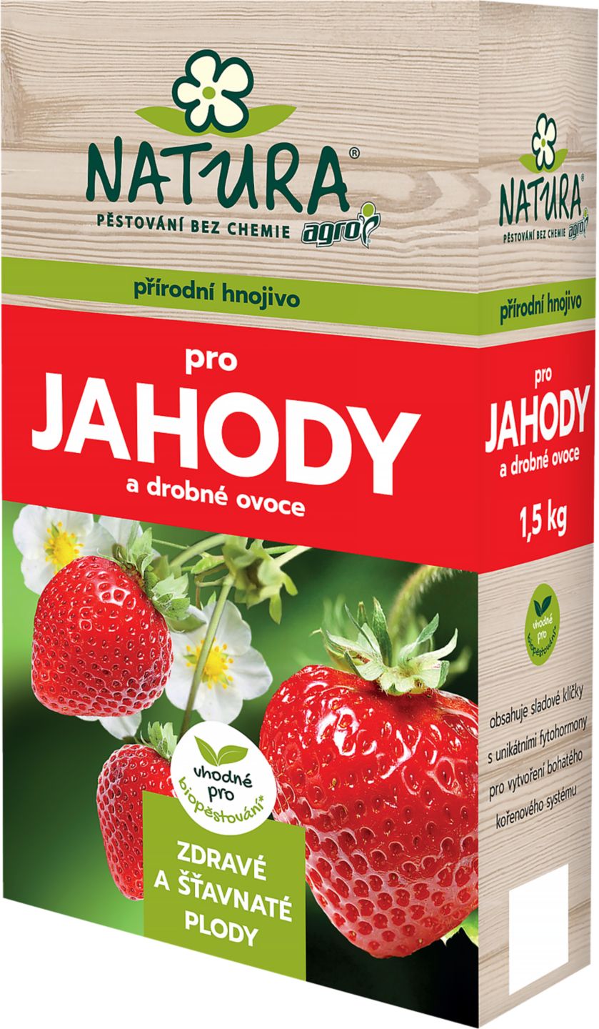 NATURA Organické hnojivo pro jahody a drobné ovoce