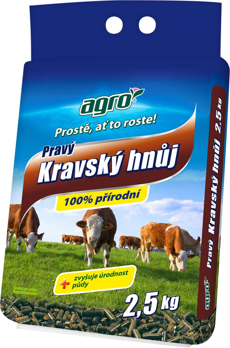 Kravský hnůj 2,5 kg 