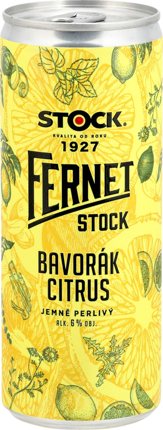 Fernet Stock Citrus Míchaný drink
bavorák 6%