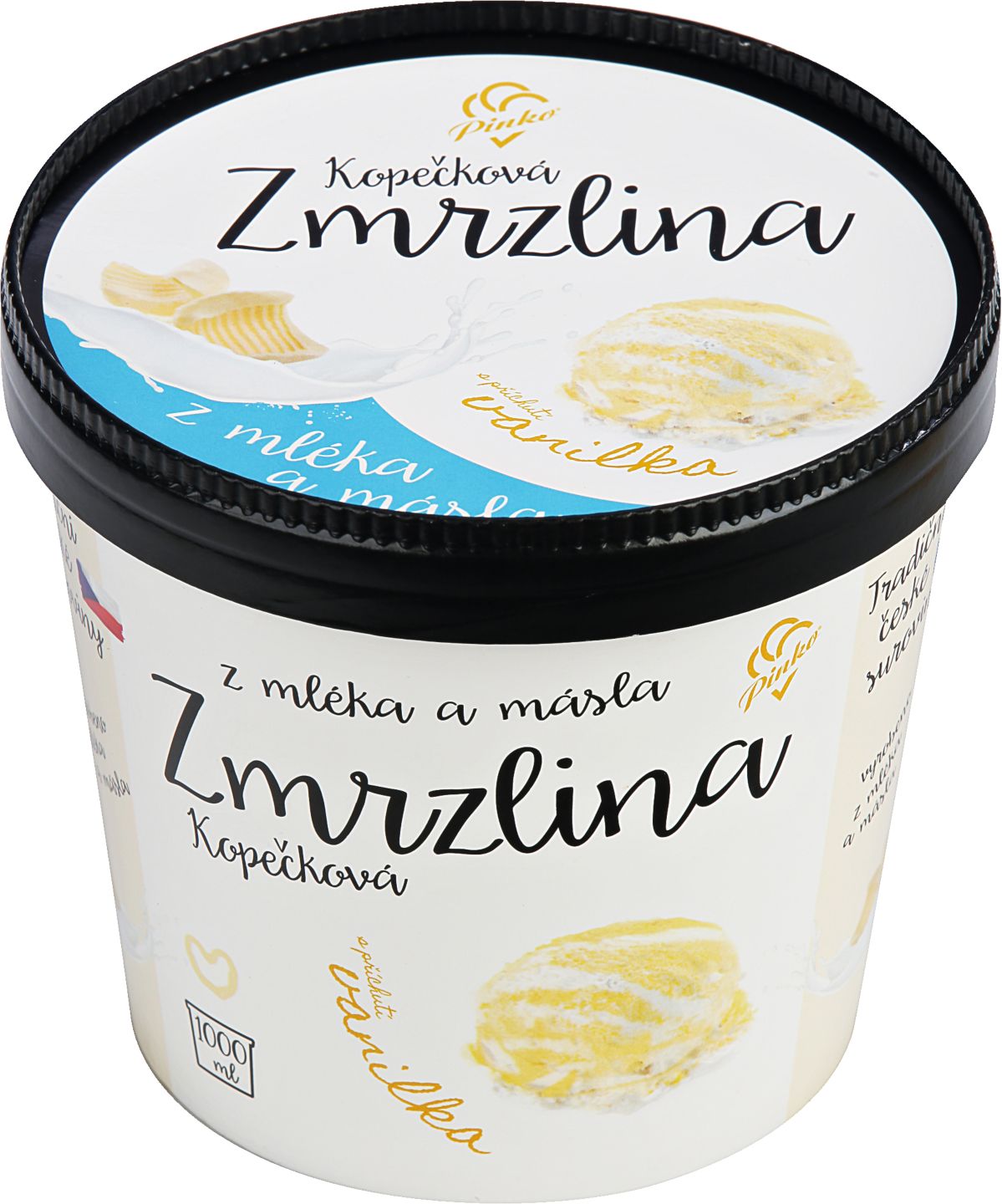 Pinko Kopečková zmrzlina
smetanová