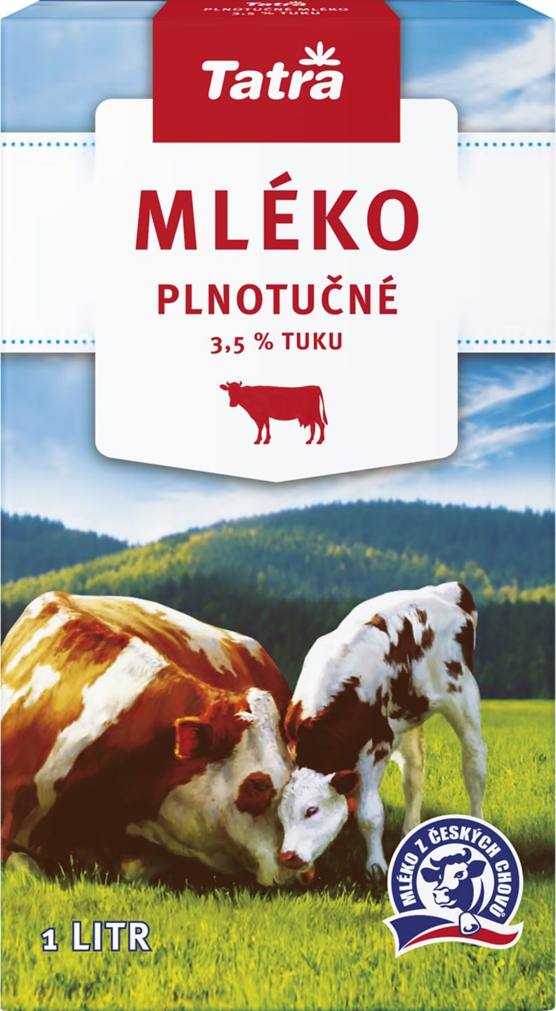 Tatra Trvanlivé mléko
tuk 3,5 %