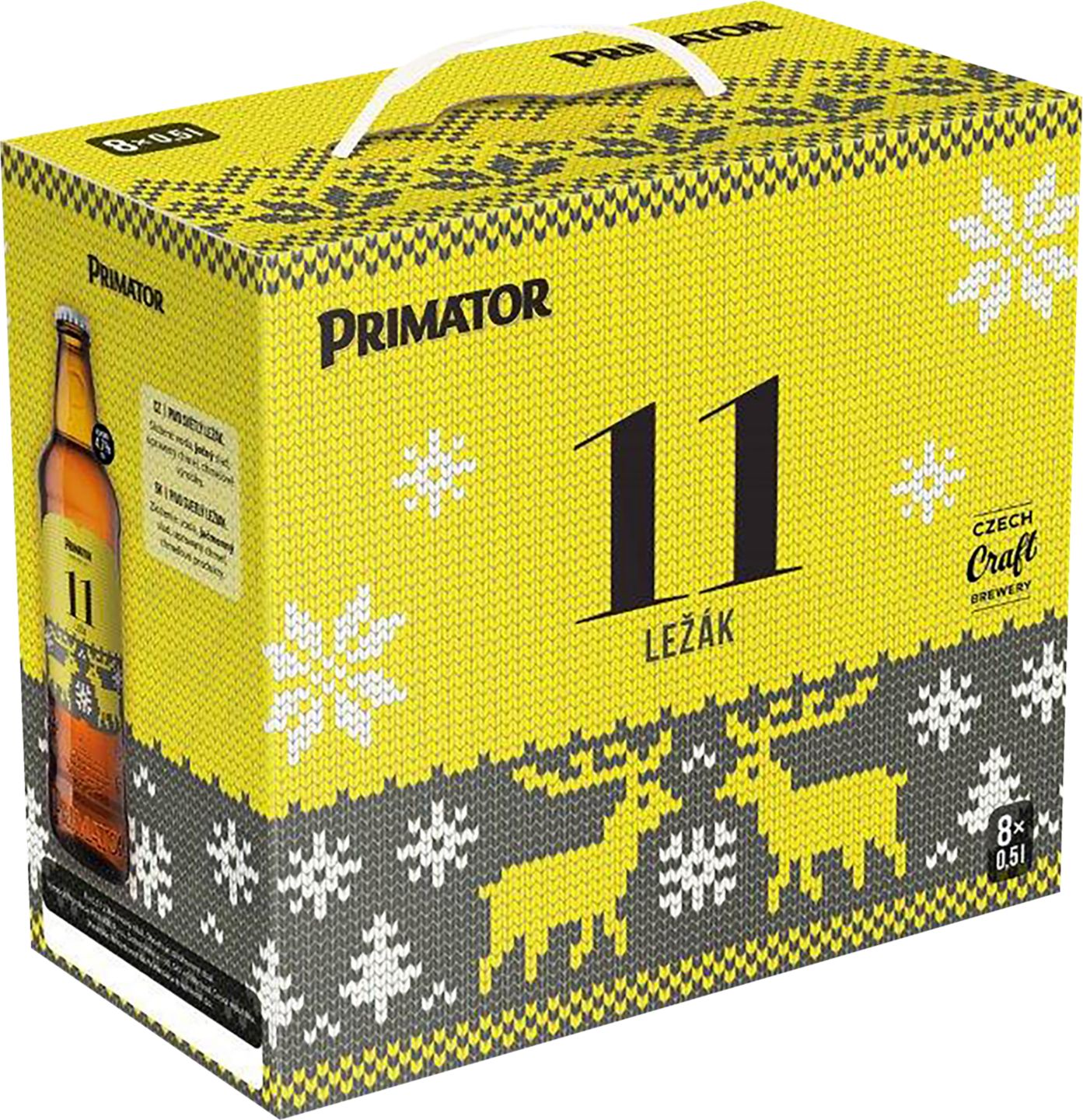 Primátor Sváteční ležák 11°
Multipack