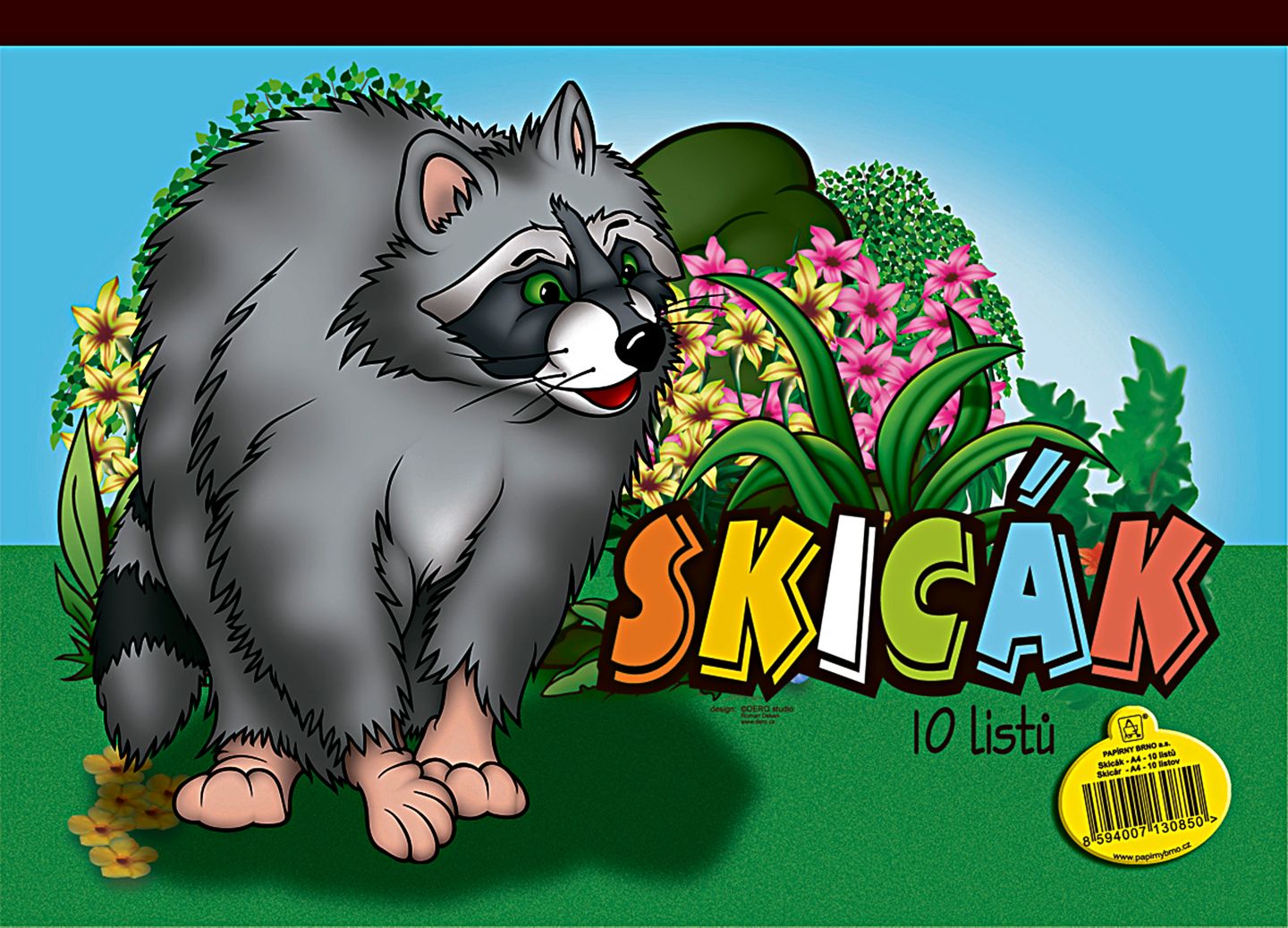 Skicák A4 10 listů