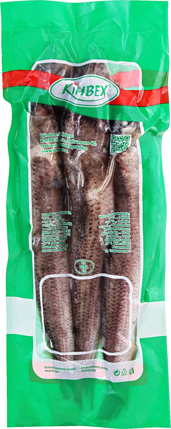 Kimbex Holandský pstruh
kuchaný mražený