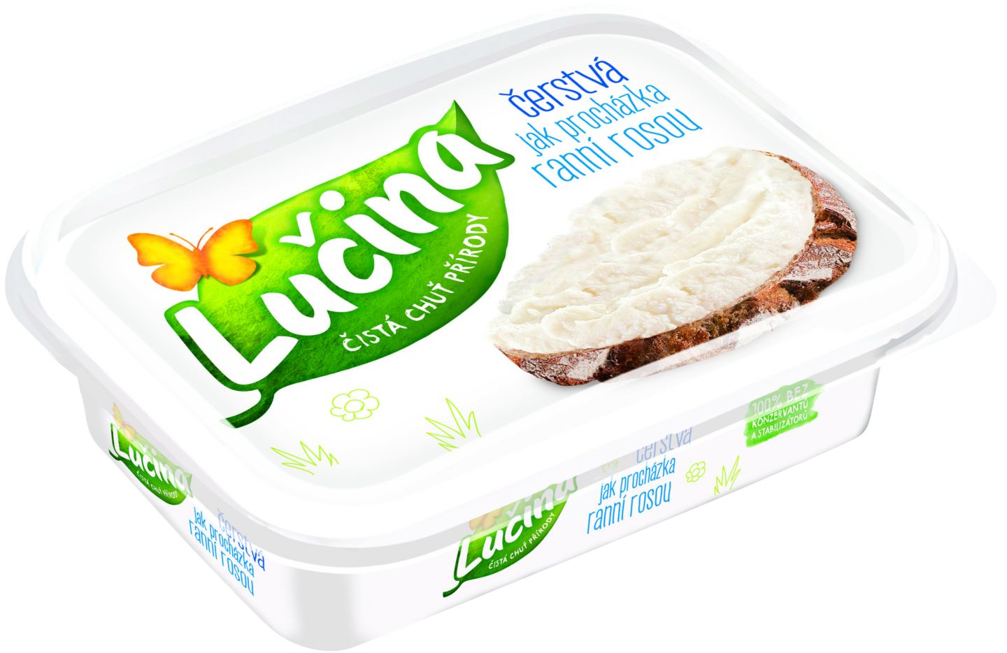 Lučina Termizovaný smetanový sýr
různé druhy